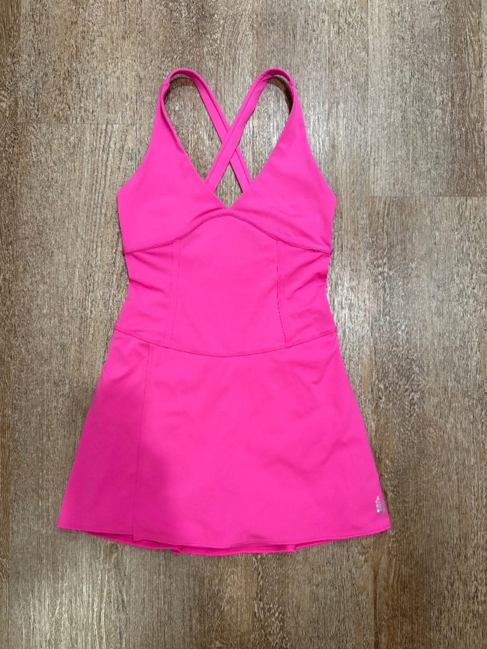 FP Movement Free People Right On Track Hot Pink Athletic Dress XS